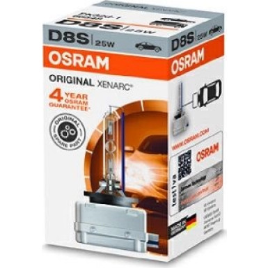 OSRAM XENARC ORIGINAL 66548 Glühlampe D8S 42V 25W PK32d-1, 4500K, Xenon