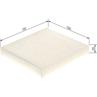 BOSCH 1 987 435 076 Innenraumfilter