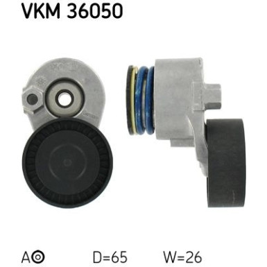 SKF | Spannrolle, Keilrippenriemen | VKM 36050