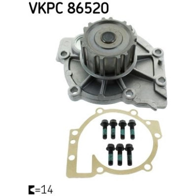 SKF | Wasserpumpe | VKPC 86520