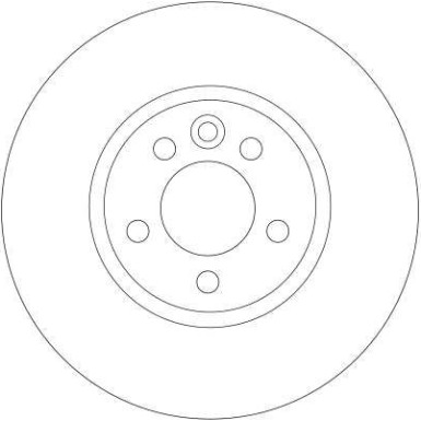 TRW | Bremsscheibe | DF4203