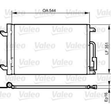 Valeo | Kondensator, Klimaanlage | 814198