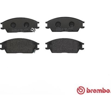 Brembo | Bremsbelagsatz, Scheibenbremse | P 30 024