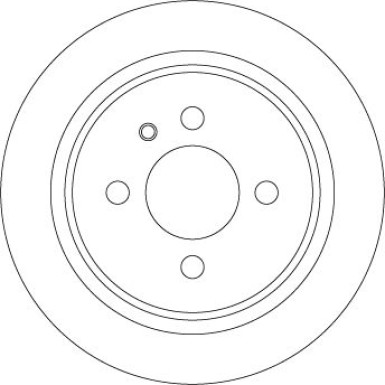 TRW | Bremsscheibe | DF1561