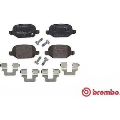 Brembo | Bremsbelagsatz, Scheibenbremse | P 23 151