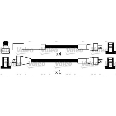 Valeo | Zündleitungssatz | 346562