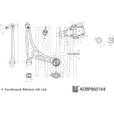 Blue Print | Lenker, Radaufhängung | ADBP860164