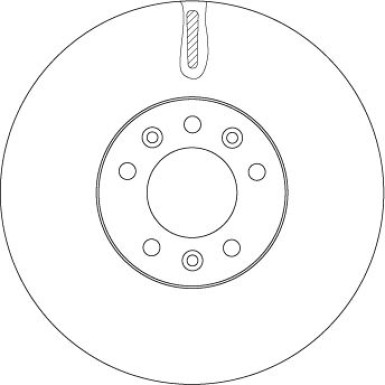 TRW | Bremsscheibe | DF4849S