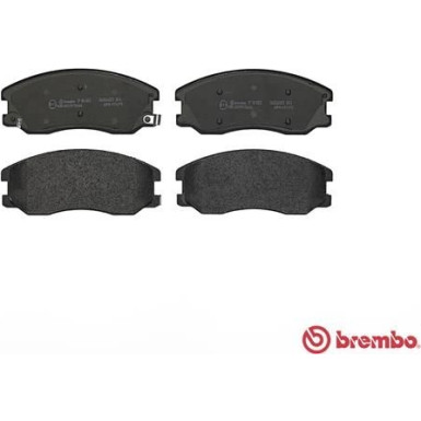 Brembo | Bremsbelagsatz, Scheibenbremse | P 10 003