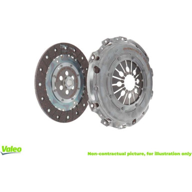 Valeo 826879 Kupplungssatz SERVICE 2KKIT für UMRUESTSATZ