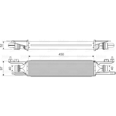 Valeo | Ladeluftkühler | 818578