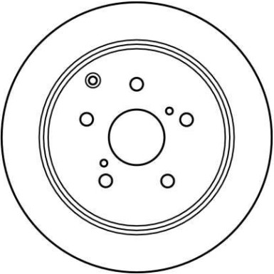 TRW | Bremsscheibe | DF4017