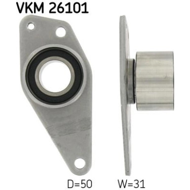 SKF | Umlenk-/Führungsrolle, Zahnriemen | VKM 26101