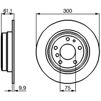 BOSCH | Bremsscheibe | 0 986 478 321