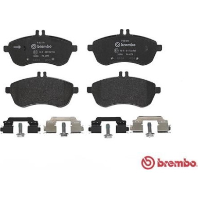 Brembo | Bremsbelagsatz, Scheibenbremse | P 50 070