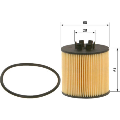 BOSCH 1 457 429 301 Ölfilter