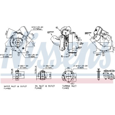 Nissens | Lader, Aufladung | 93241