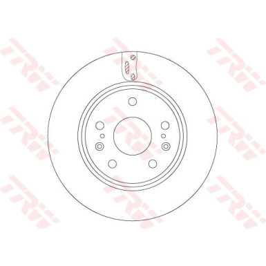 TRW | Bremsscheibe | DF6703