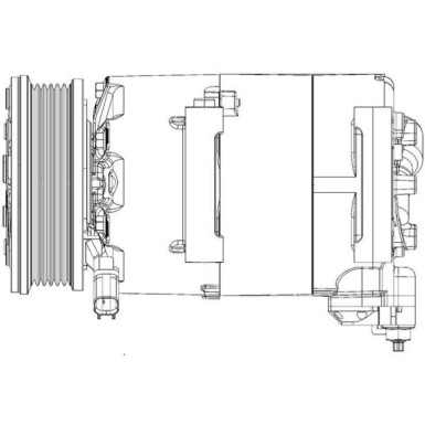 Mahle | Kompressor, Klimaanlage | ACP 1366 000P