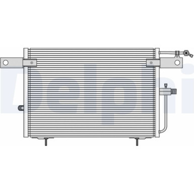 Delphi | Kondensator, Klimaanlage | TSP0225083