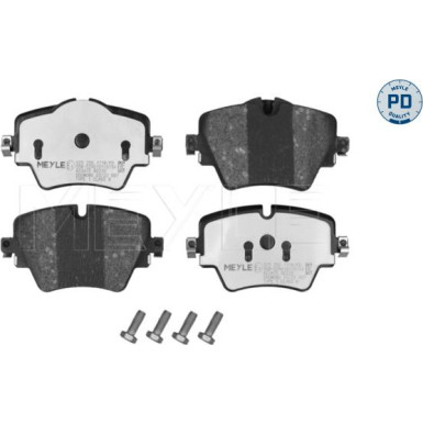 Meyle | Bremsbelagsatz, Scheibenbremse | 025 256 1718/PD