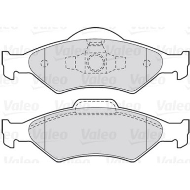 Valeo | Bremsbelagsatz, Scheibenbremse | 301563