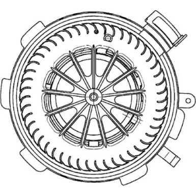 Mahle | Innenraumgebläse | AB 89 000P