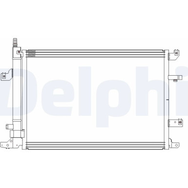 Delphi | Kondensator, Klimaanlage | CF20316