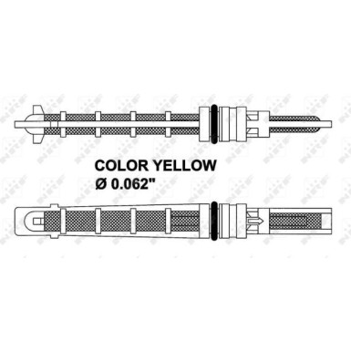 NRF | Expansionsventil, Klimaanlage | 38212