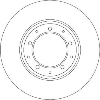 TRW | Bremsscheibe | DF6905