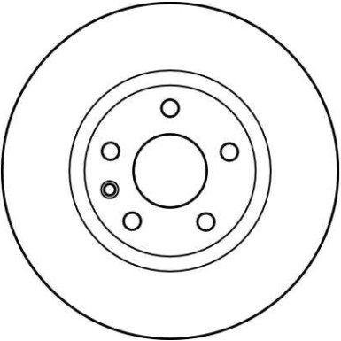 TRW | Bremsscheibe | DF2645