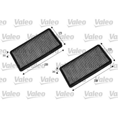 Valeo | Filter, Innenraumluft | 698857