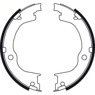 TRW | Bremsbackensatz, Feststellbremse | GS8749