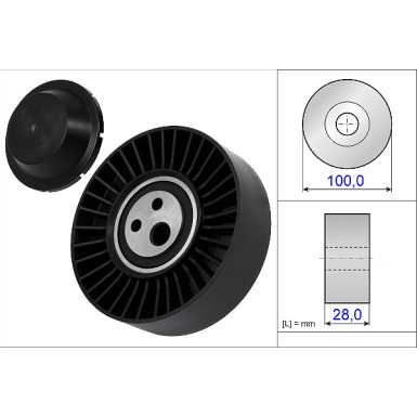 INA | Spannrolle, Keilrippenriemen | 531 0635 20