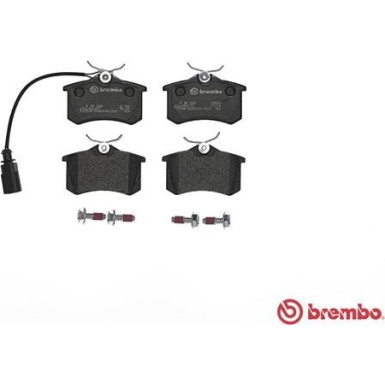 Brembo | Bremsbelagsatz, Scheibenbremse | P 85 058