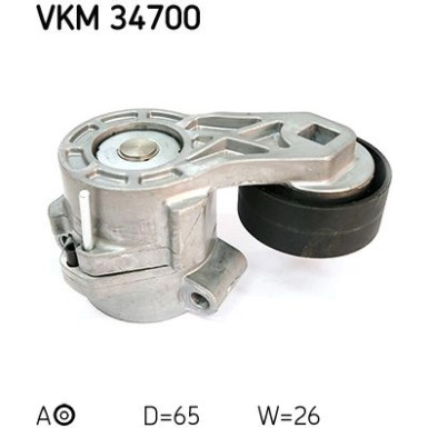 SKF | Spannrolle, Keilrippenriemen | VKM 34700