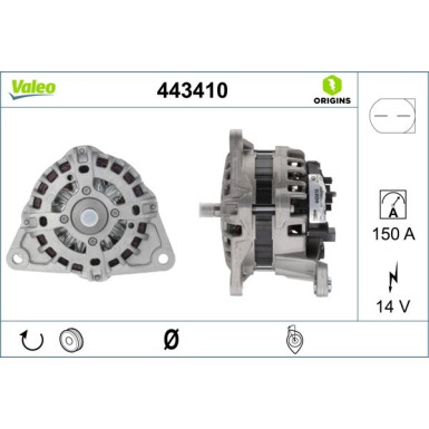 Valeo | Generator | 443410