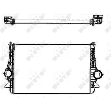 NRF | Ladeluftkühler | 30166