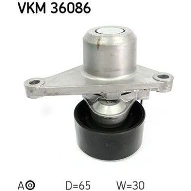 SKF | Spannrolle, Keilrippenriemen | VKM 36086