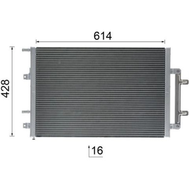 Mahle | Kühler, Motorkühlung | CR 868 000P