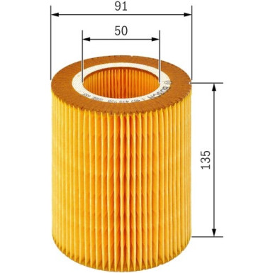 BOSCH 1 457 433 739 Luftfilter