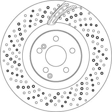 TRW | Bremsscheibe | DF6862S