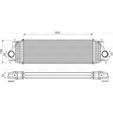 Valeo | Ladeluftkühler | 818662