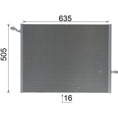 Mahle | Kühler, Motorkühlung | CR 2099 000P