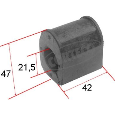 Corteco | Lagerung, Stabilisator | 21652442