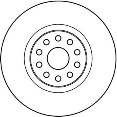 TRW | Bremsscheibe | DF4059