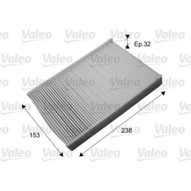 Valeo | Filter, Innenraumluft | 715721