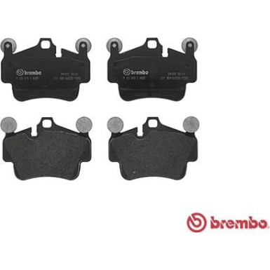 Brembo | Bremsbelagsatz, Scheibenbremse | P 65 015