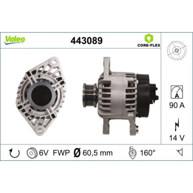 Valeo | Generator | 443089