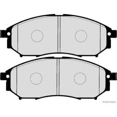 Herth+Buss Jakoparts | Bremsbelagsatz, Scheibenbremse | J3601093